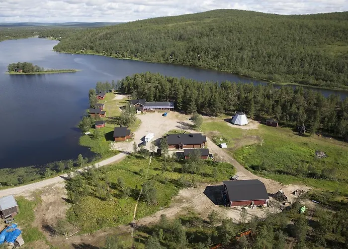 Lomakylät Kelotin Rantamajat Leppäjärvi